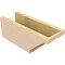 Ekena Millwork 6in. W x 6in. H x 16in. L Burlington Woodgrain TimberThane Rafter Tail, Primed Tan RFTUR06X06X16BURRCPR - alternate 5